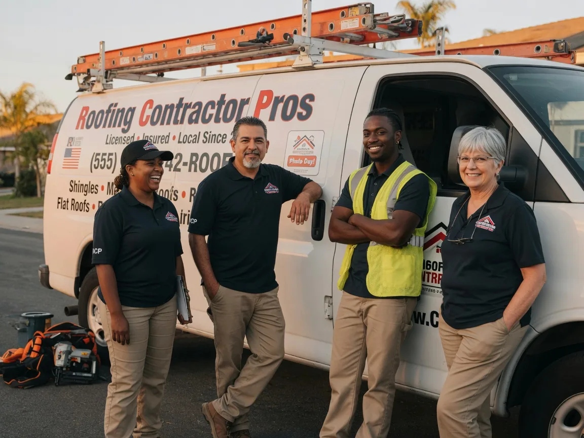 Local Roofing Contractors company in Industry, TX